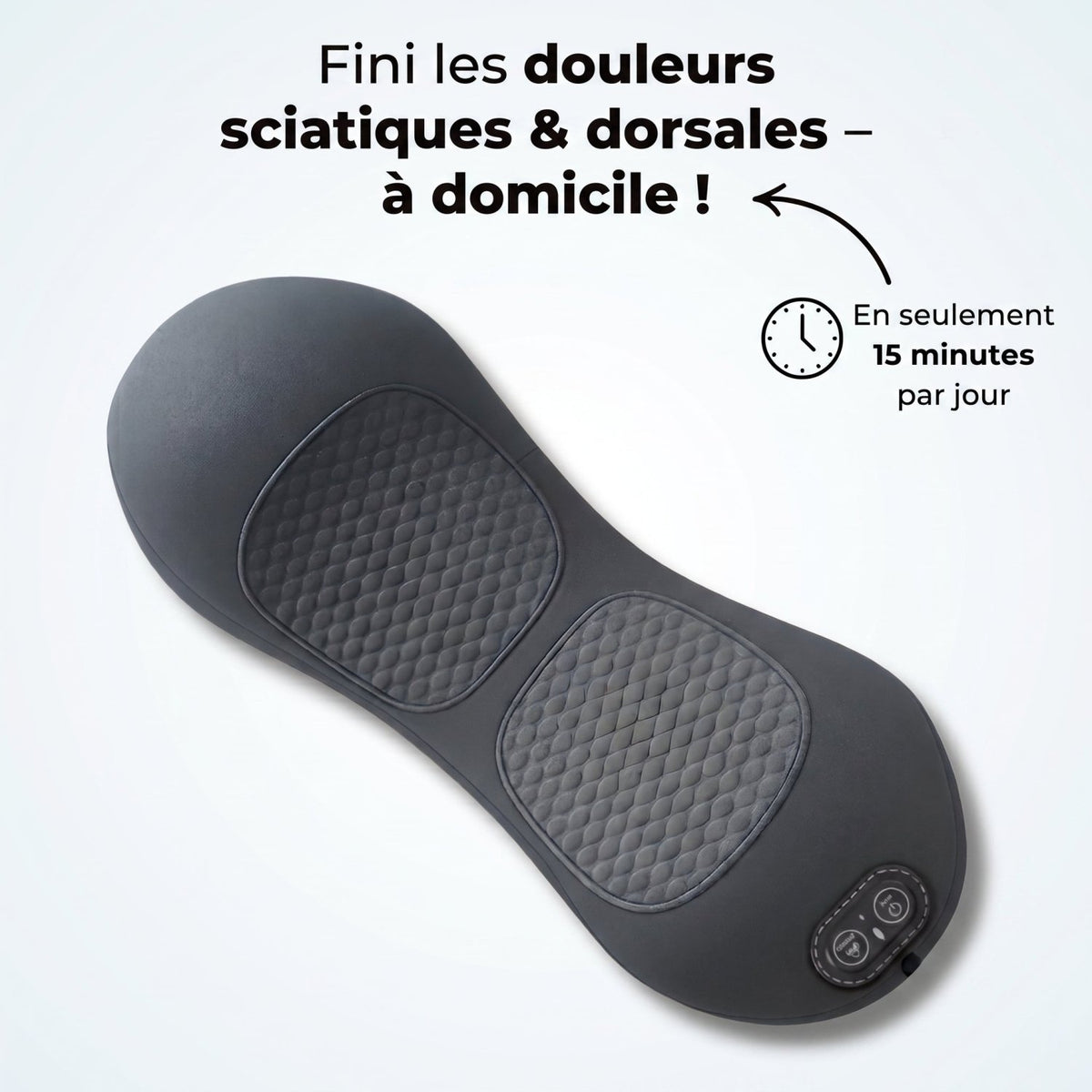 Masseur Melvyra™ 3 en 1 | Thérapie Dorsale Complète - Melvyra
