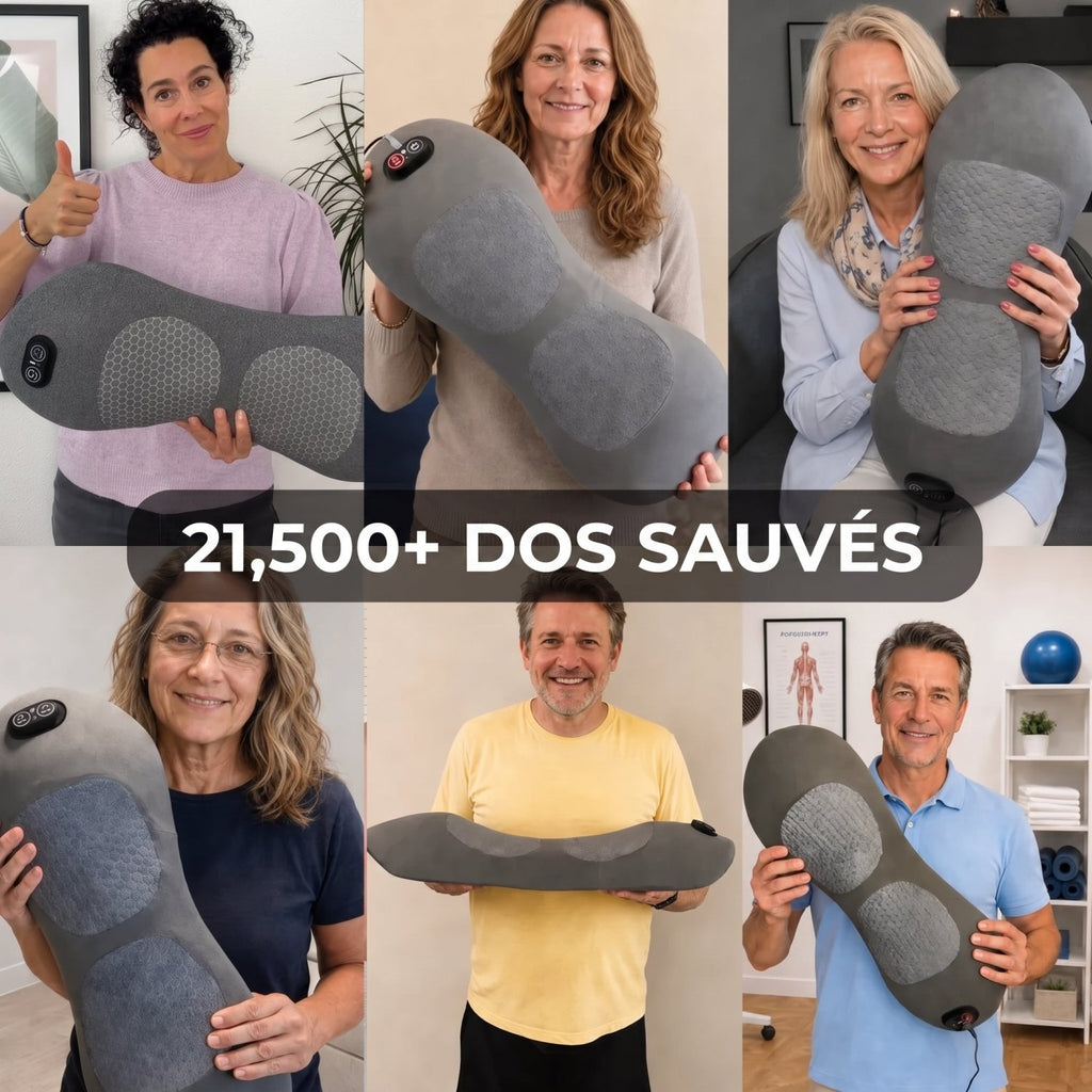 Masseur Melvyra™ 3 en 1 | Thérapie Dorsale Complète - Melvyra